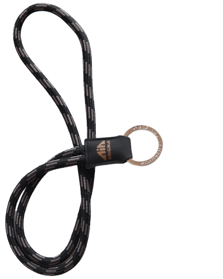 ORIGINAL AIA Long DIY Black/Grey - Lanyard